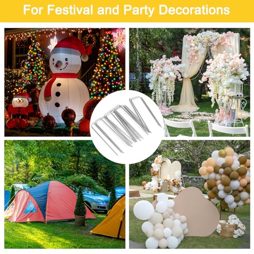 120 Pack Landscape Staples 4 Inch (4 Inch)