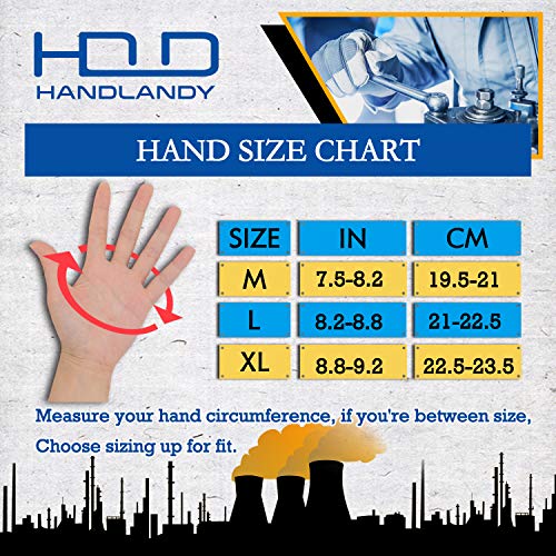 Men Leather Gardening Gloves