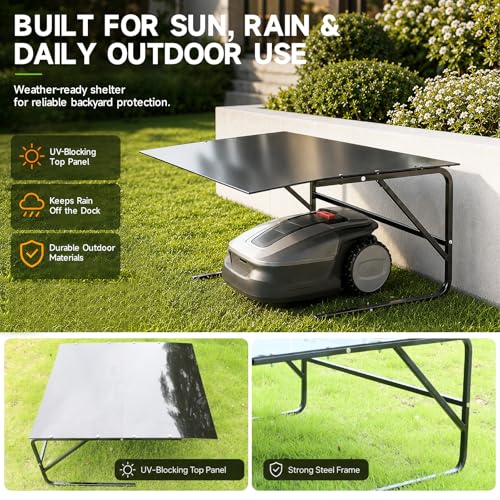 Robot Mower Garage (black)