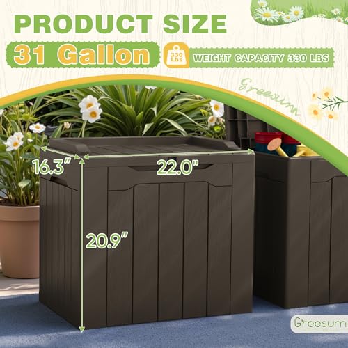 31 Gallon Deck Box for Outside