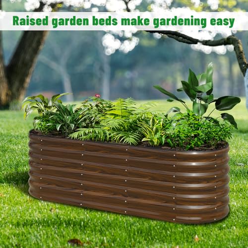 Galvanized Steel Raised Garden Bed Kit