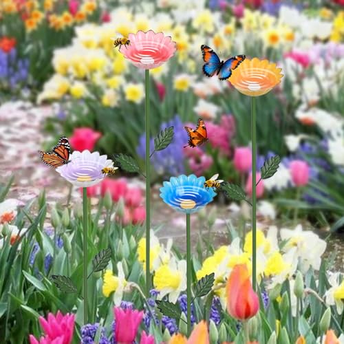 Garden Decor for Outside (4 Count)