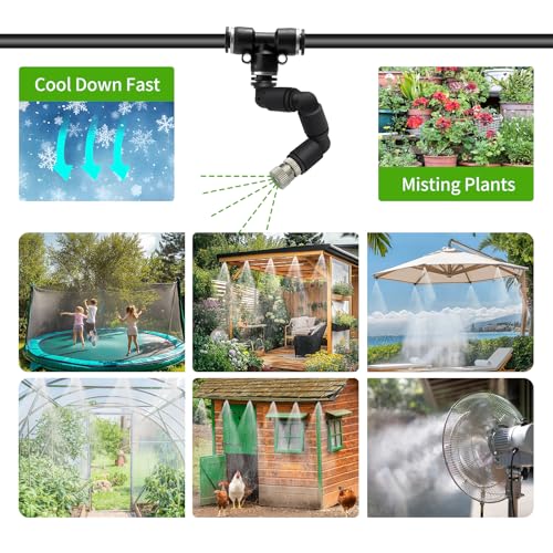 Outdoor Misting Cooling System