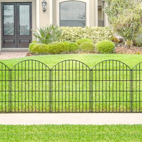 Metal Garden Fence 36 in x 23.3 ft (8388 Sq Ft)