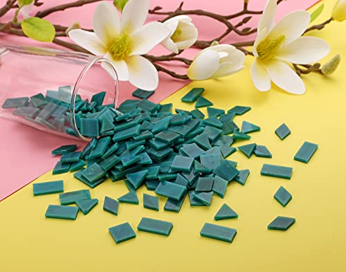 200 Mixed Color Glass Mosaic Tiles (8 Ounce)