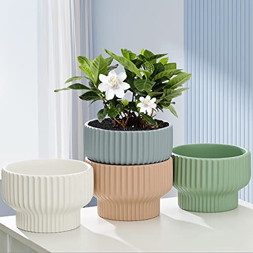 Puoyik 2 Piece Set of Flower Pots 8 (2 Count)