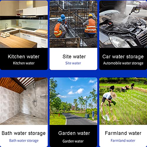 Water Storage Container with Spigot Hose