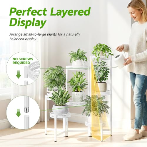 7 Tier Plant Stand Indoor Outdoor