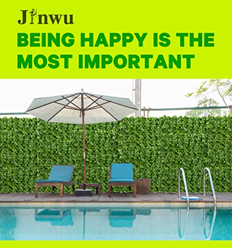 Printed Watermelon Leaf Privacy Fence Screen (39.4x236 in(Type 1))