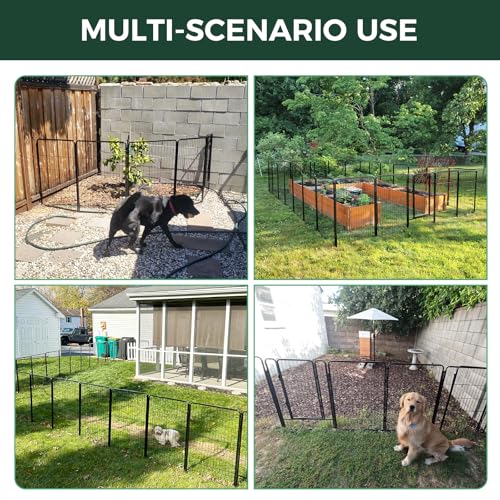 Garden Fence Outdoor for the Yard (41.67 Sq Ft)