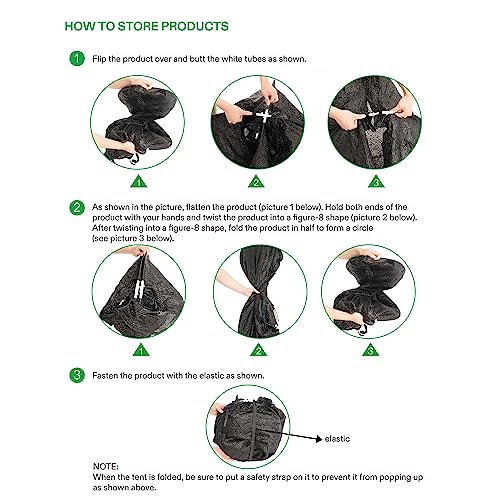 Pop up Sunshade Cloth Pack of 3