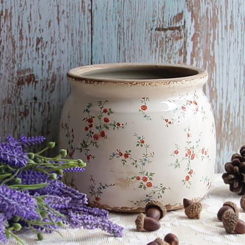 Cottagecore Ceramic Plant Pots