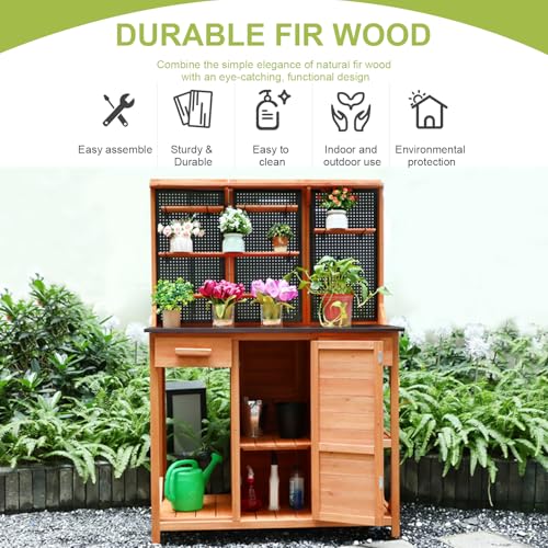 Outdoor Potting Bench