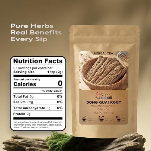 Dried Dong Quai Root (4 Ounce (Pack of 1))