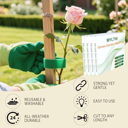 4 Rolls Plant Ties (4 Packs)