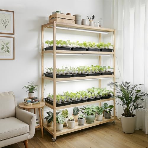 T8 Grow Lights for Indoor Plants (4 Count)