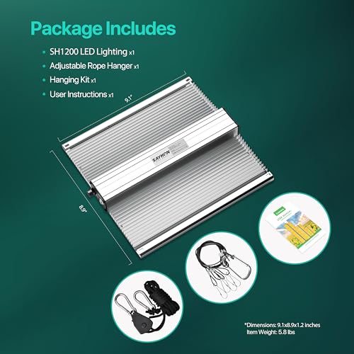 2026 Upgraded SAYHON SH1200 Led Grow Light