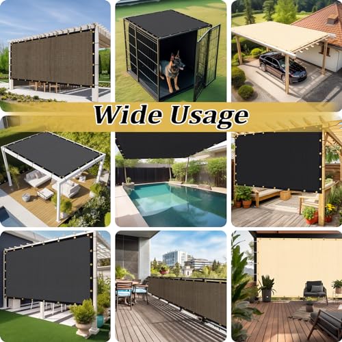 Customized Size 12' X 14' Shade Cloth with Grommets