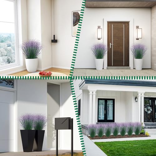 12Pcs Artificial Grass Plants (12 Count)