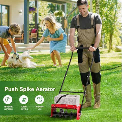 Rolling Lawn Aerator