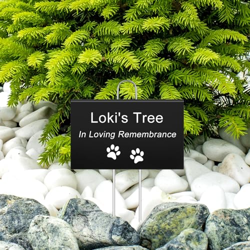 50 Pcs Large Plant Marker (4'' X 6'' with 11'' Stake / Black)