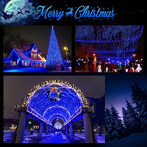 600 LED Solar Christmas Lights (Blue / 600LED*1)