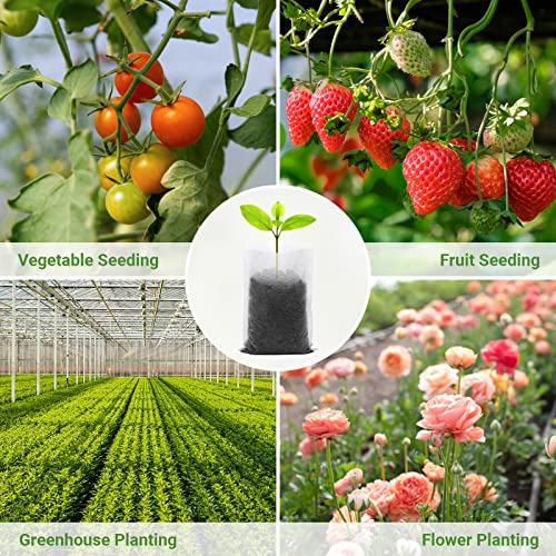 400 PCS Plant Nursery Bags