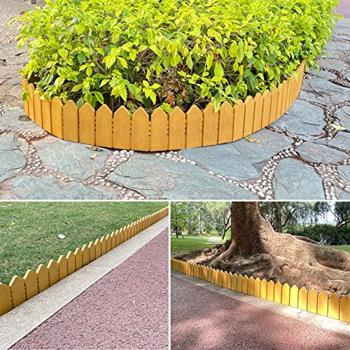 6.7 in Tall Garden Edging Border Kit 13.9 Ft (12 Count)