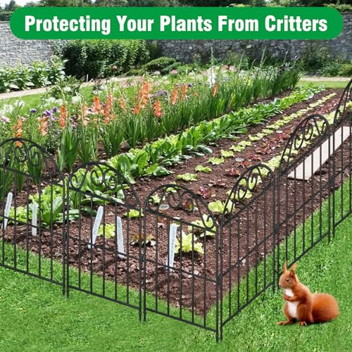 24 Panels Collapsible Garden Fence (52 Sq Ft)