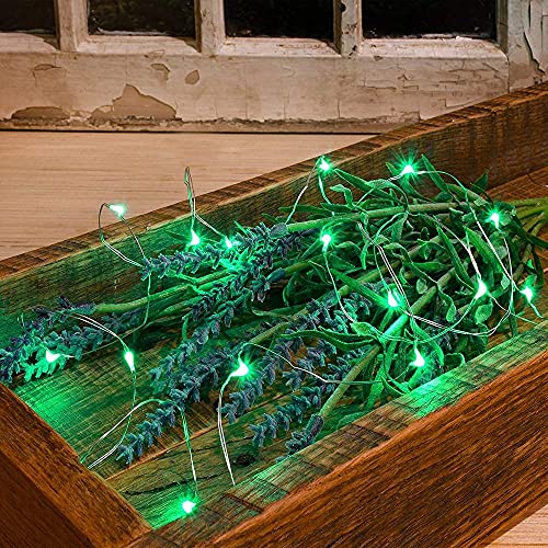 2 Pack Solar Powered Fairy String Lights Outdoor Waterproof 8 Modes Twinkle Christmas Decorations Lights (2 Count)