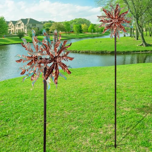 360° Wind Spinners Outdoor (14inch(Verdigris))