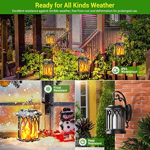 Hanging Solar Lights Lantern Outdoor (2 Count)