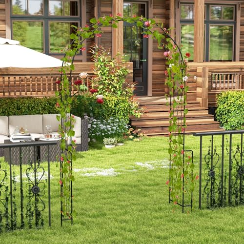 Moccha 7.9 FT Garden Arch Trellis
