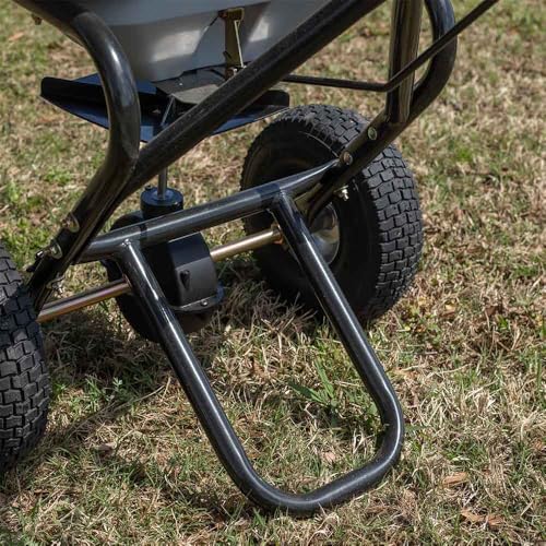 70 LB Professional Fertilizer Push Broadcast Spreader