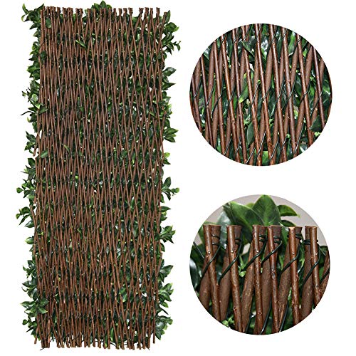 Expandable Fence Privacy Screen for Balcony Patio Outdoor