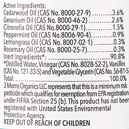 3 Moms Organics TickWise 8oz (8 Fl Oz)