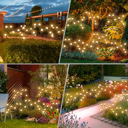 Solar Lights Outdoor Waterproof (8 Count)