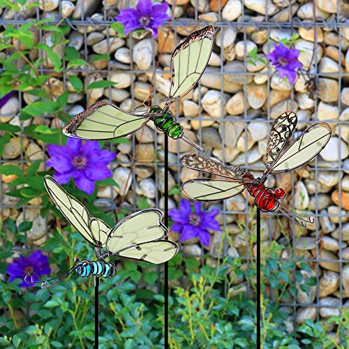 20 Inch Butterfly Garden Stakes Decor (3 Count)