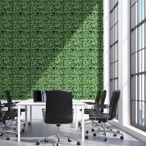 Artificial Ivy Privacy Fence Screen 40x120in Privacy Hedges Wall Faux UV