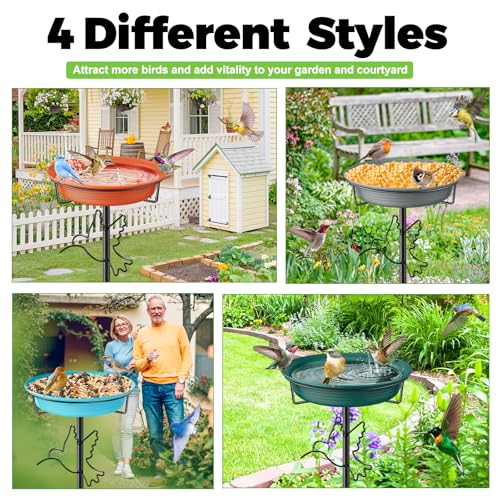 Bird Bath for Outside (Brown-2)