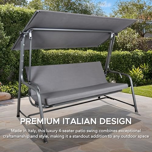 3 4 Seat Luxury Outdoor Porch Swing