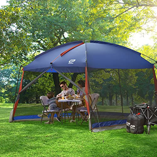 Screen House Tent 12 x 10 Ft Screened Mesh Net Wall Canopy