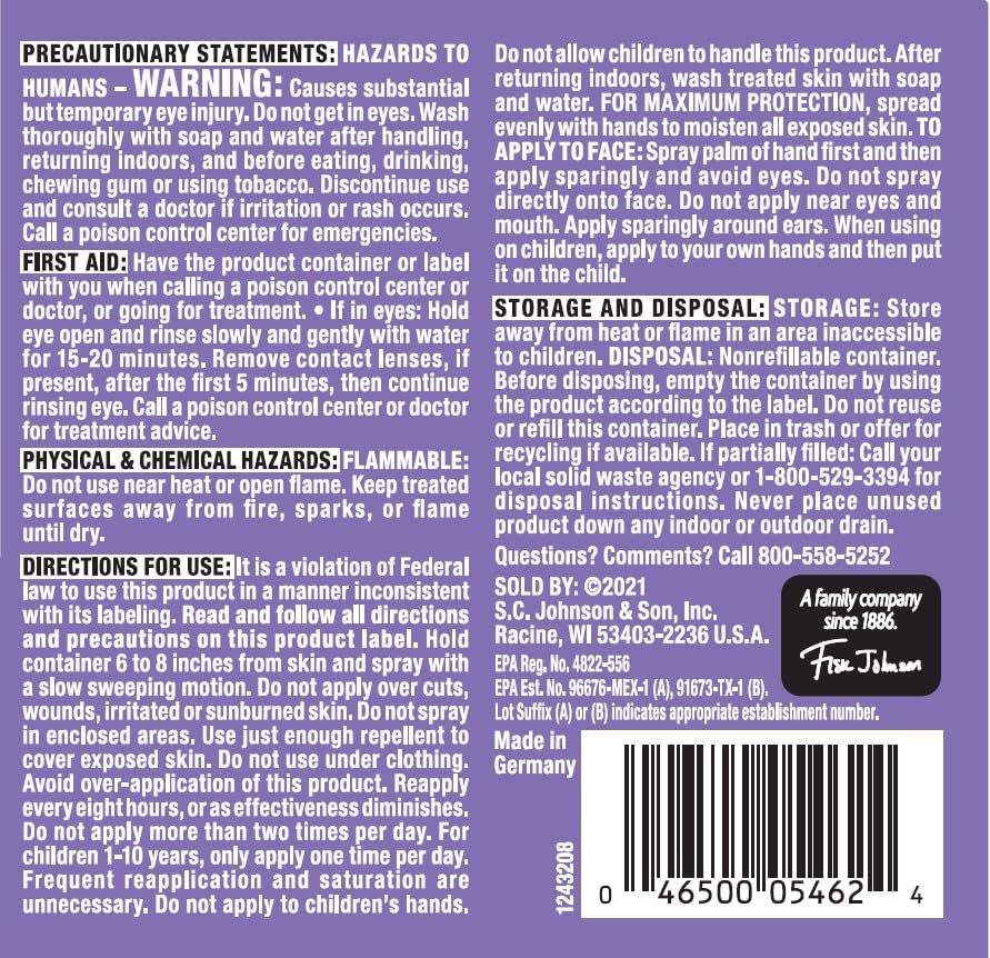 Clean Feel Misting Insect & Mosquito Repellent Bug Spray (6 Ounce)