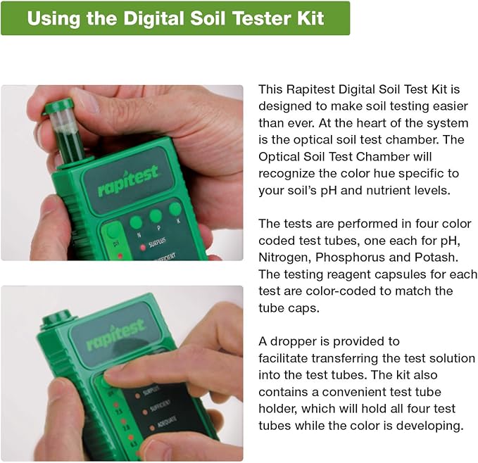 Luster Leaf 1605 Rapitest Digital Soil testing Kit