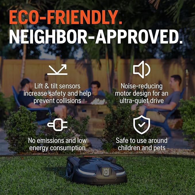 Husqvarna Automower® 430XH Robotic Lawn Mower, Medium – Large Yards (0.8 Acres)