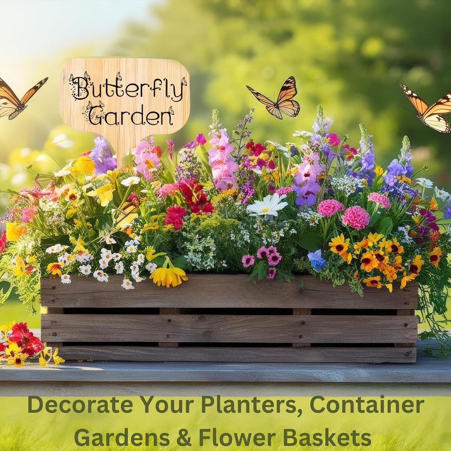 10 Pack 8 Inch Tall Plant Labels Large Garden Markers Plant Name Tags for Flowers, Herbs, Vegatables, Seeds, Bulbs Easy to See Larger Writing Area with Full Size Marker