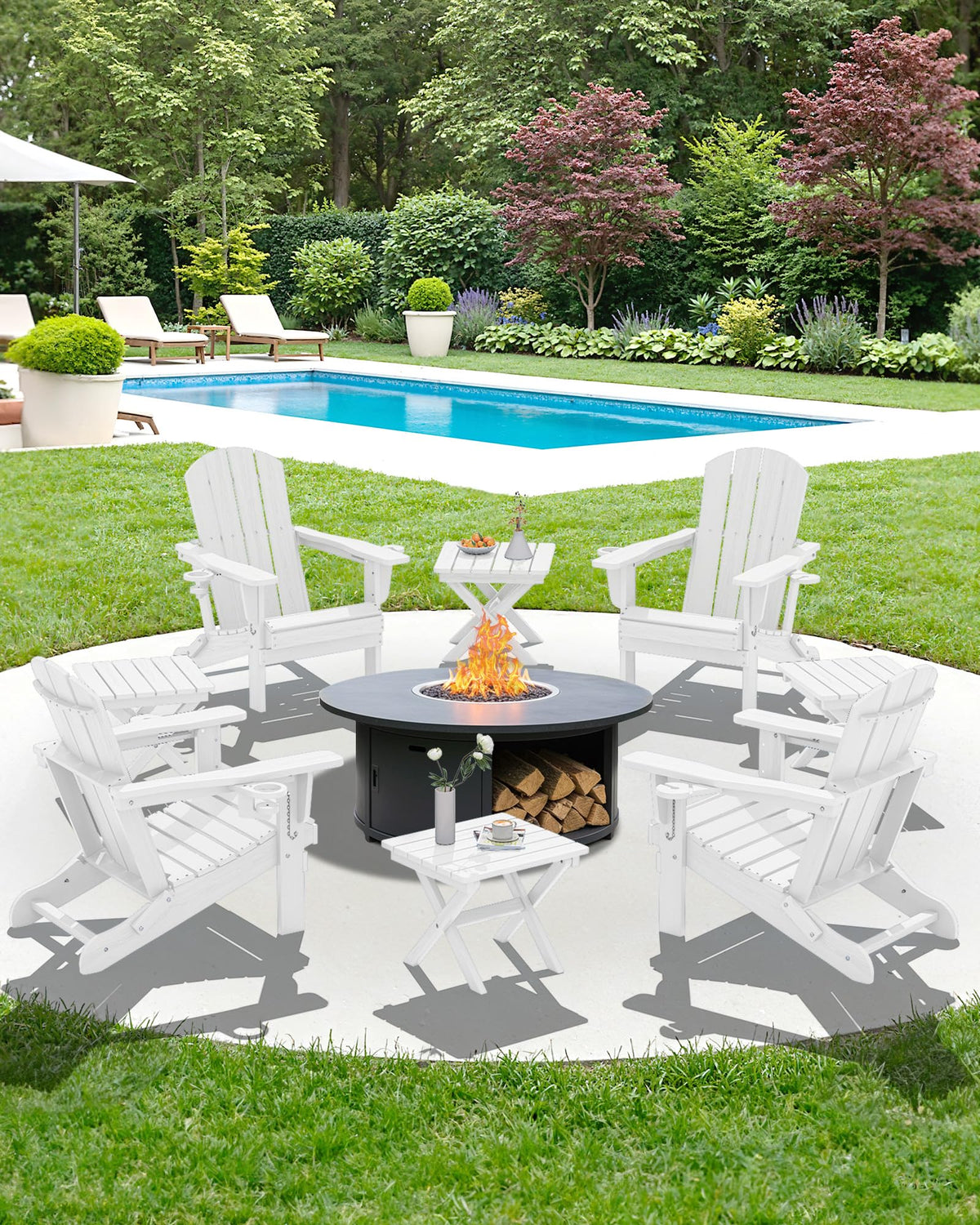 Portable Folding Adirondack Table