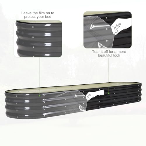 Galvanized Raised Garden Bed Outdoor