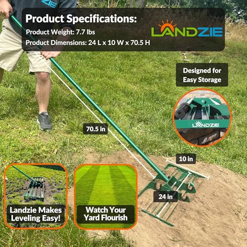 Lawn Leveling Rake 24 Inch