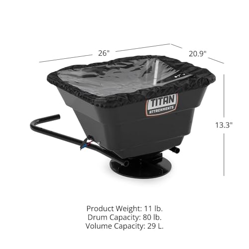 12 Volt ATV UTV Broadcast Spreader